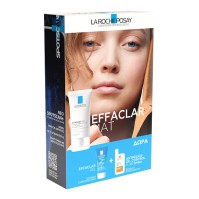 La Roche-Posay Effaclar Mat Sebo-Controlling Moisturizer 40ml & Effaclar Gel 50ml