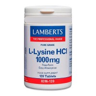 Lamberts L-Lysine 1000mg 120 ταμπλέτες