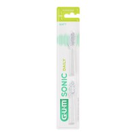 Gum Sonic Daily Soft White Ανταλλακτικές Κεφαλές 2 τεμάχια