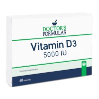 Doctors Formulas Vitamin D3 5000iu 60 μαλακές κάψουλες
