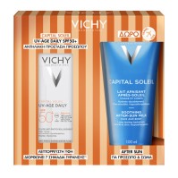 Vichy Capital Soleil UV-Age Daily SPF50 40ml & Soothing After-Sun Milk 100ml