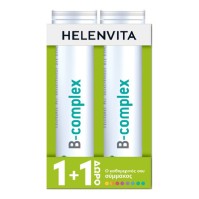 Helenvita B-Complex γεύση Πορτοκάλι 2x20 αναβράζοντα δισκία