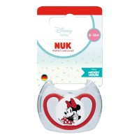 Nuk Perfect Match Air Silicone Soother 6-18m Minnie 1 τεμάχιο
