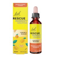 Bach Rescue Remedy Dropper γεύση Πορτοκάλι-Μάνγκο 20ml