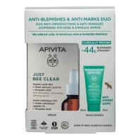 Apivita Bee Tech Concentrates Just Bee Clear Serum 30ml & Blemish Control Moisturizer 15ml