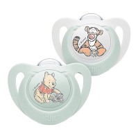 Nuk Star Silicone Soother 0-6m Winnie the Pooh Διάφορα Σχέδια 1 τεμάχιο
