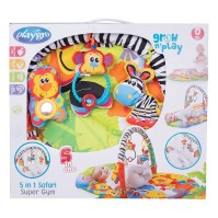 Playgro 5 In 1 Safari Super Gym 0m+