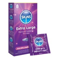Skins Extra Large Condoms 8 τεμάχια
