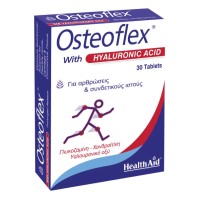 Health Aid Osteoflex with Hyaluronic Acid 30 ταμπλέτες
