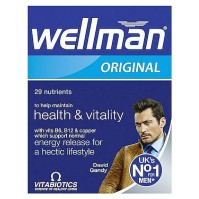 Vitabiotics Wellman Original 30 ταμπλέτες
