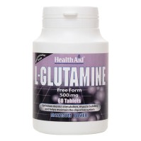 Health Aid L-Glutamine 500mg 60 ταμπλέτες
