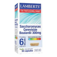 Lamberts Saccharomyces Boulardii 300mg 30 κάψουλες