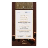 Korres Argan Oil Advanced Colorant 8.1 Ash Light Blonde