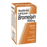 Health Aid Bromelain 500mg 30 κάψουλες