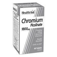 Health Aid Chromium Picolinate 1800μg 60 ταμπλέτες