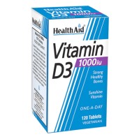Health Aid Vitamin D3 1000iu 120 ταμπλέτες