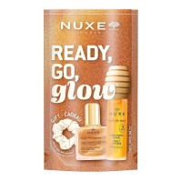 Nuxe Huile Prodigieuse Or 10ml & Reve de Miel Honey Lip Care 10ml & scrunch μαλλιών