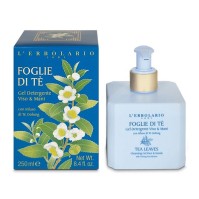 LErbolario Foglie Di Te Gel Καθαρισμού για Πρόσωπο & Χέρια 250ml