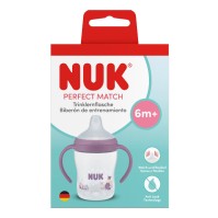 Nuk Perfect Match Learner Bottle 6m+ Purple Hippo 150ml