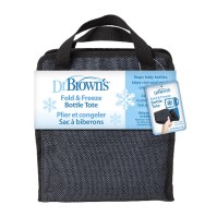 Dr. Browns Fold and Freeze Bottle Tote Black Scandinavian