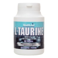 Health Aid L-Taurine with Vitamin B6 60 ταμπλέτες