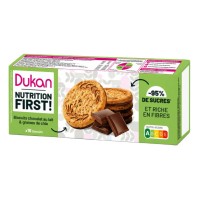 Dukan Oat Cookies with Milk Chocolate and Chia Seeds 160g