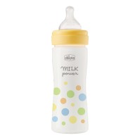 Chicco Perfect Easy Plastic Baby Bottle 2m+ Dots 250ml