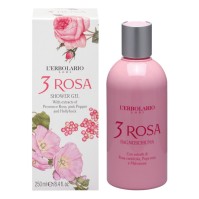LErbolario 3 Rosa Shower Gel 250ml