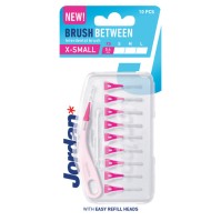 Jordan Brush Between Interdental Brush 0.4mm X-Small 10 τεμάχια