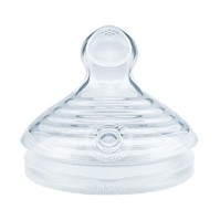 Nuk Nature Sense Θηλή Σιλικόνης Medium με 6 Οπές 2 τεμάχια