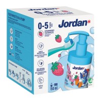 Jordan Kids Toothpaste Pump γεύση Φράουλα 150ml