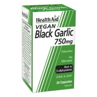 Health Aid Black Garlic 750mg 30 κάψουλες