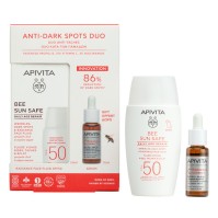 Apivita Bee Sun Safe Daily Age Repair SPF50 50ml & C15 Propolis Correct Serum 10ml