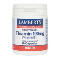 Lamberts Thiamin 100mg (Vitamin B1) 90 κάψουλες