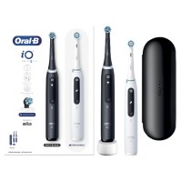 Oral-B iO Series 5 Duo Pack Magnetic Black & White 2 ηλεκτρικές οδοντόβουρτσες