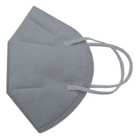 Filtering Mask FFP2 Grey 1 τεμάχιο