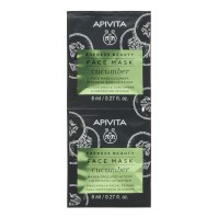 Apivita Express Beauty Intensive Moisturization Face Mask Cucumber 2x8ml