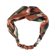 Dalee Λεοπάρ Κορδέλα Μαλλιών Κρεμιδί 1 τεμάχιο