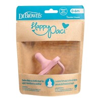 Dr. Browns Silicone Soother 0-6m Pink 1 τεμάχιο