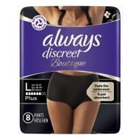 Always Discreet Boutique Plus Large 8 τεμάχια