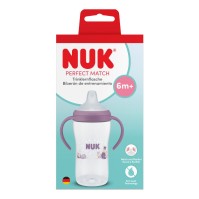 Nuk Perfect Match Learner Bottle 6m+ Purple Hippo 260ml