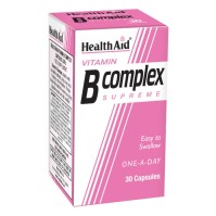 Health Aid Vitamin Β Complex Supreme 30 κάψουλες