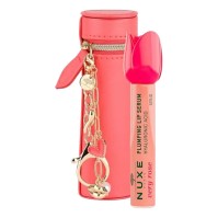 Nuxe Very Rose Plumping Lip Serum 8ml & Lip Case with Charms