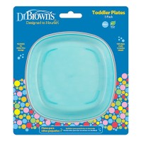 Dr. Browns Toddler Plates Πιάτα Ρηχά 3 τεμάχια