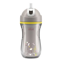 Chicco Sport Cup with Straw 14m+ Grey Bunny 266ml