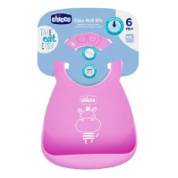 Chicco Τραχηλιά Σιλοκόνης Ροζ 6m+ 1 τεμάχιο