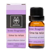 Apivita Essential Oil Blend Home Fragrance Time To Relax 10ml