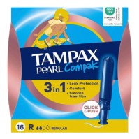 Tampax Pearl Compak Regular 16 τεμάχια