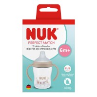 Nuk Perfect Match Learner Bottle 6m+ Grey Monkey 150ml