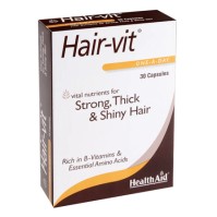 Health Aid Hairvit 30 κάψουλες